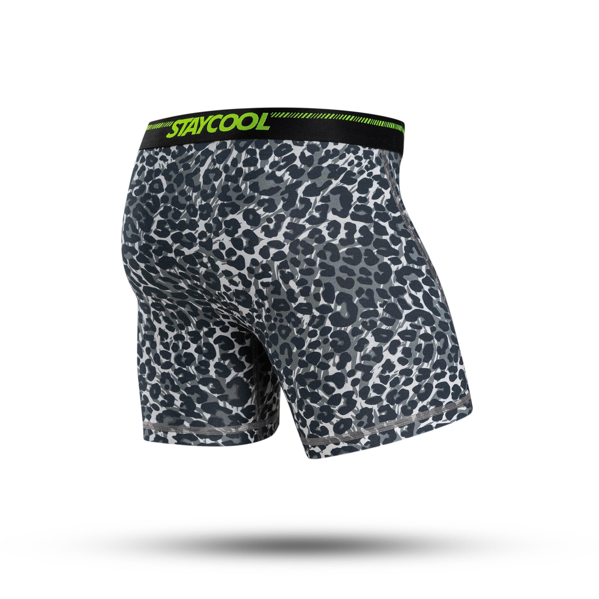 BOXER BRIEF - GRAYSCALE LEOPARD