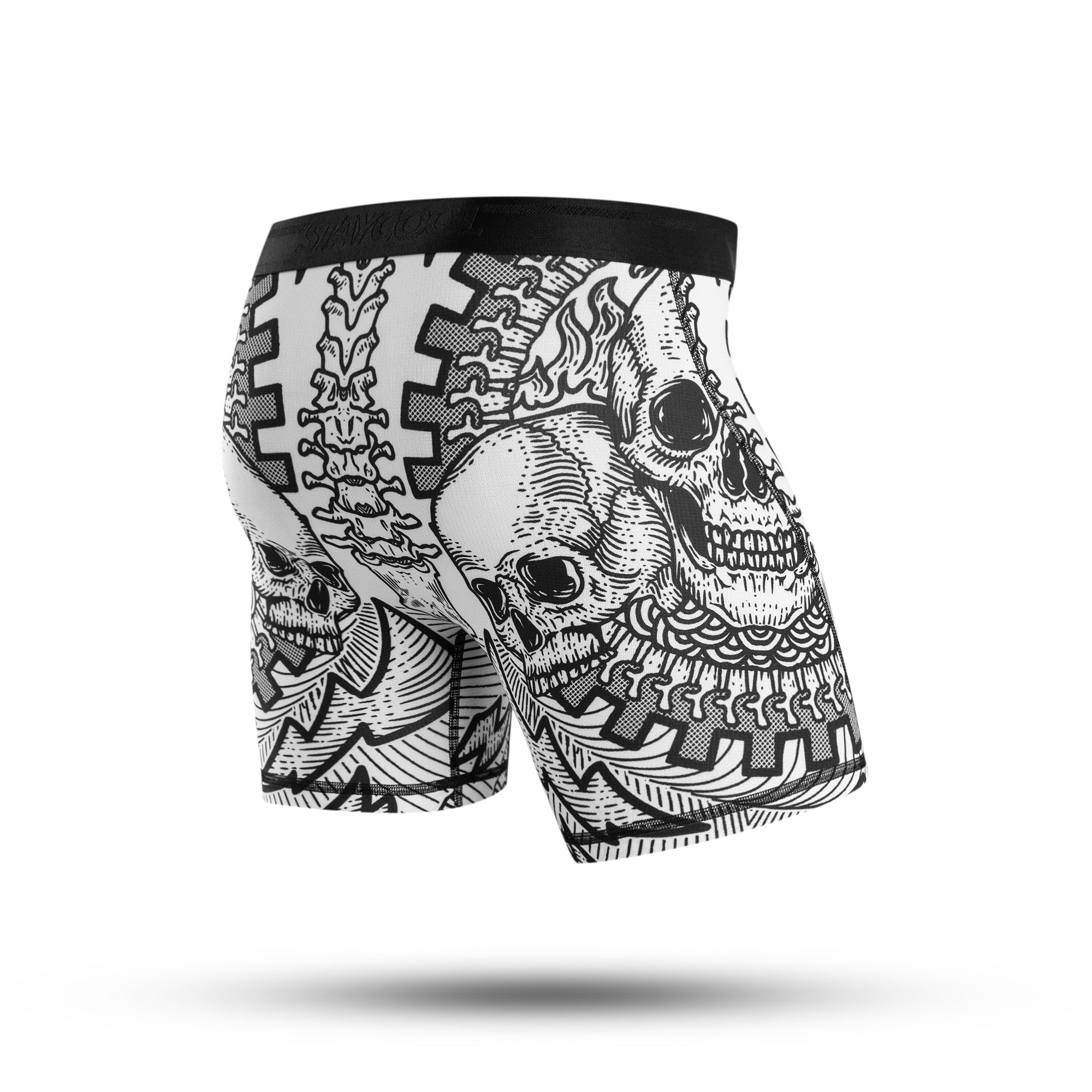 BOXER BRIEF SUPPLECOOL - SKULL DOMINION